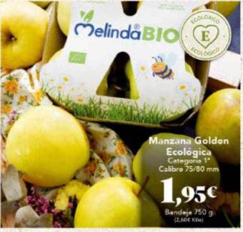 Gadis Manzana Golden Ecológica oferta