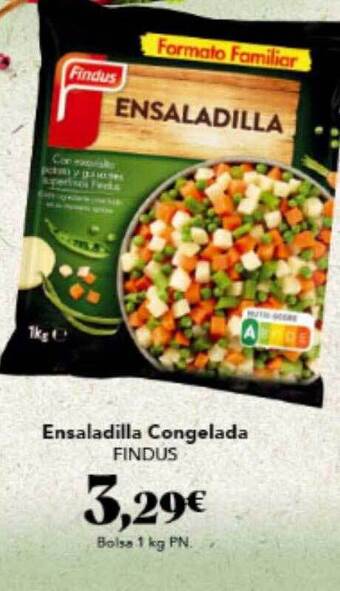 Gadis Ensaladilla Congelada Findus oferta