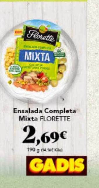 Gadis Ensalada Completa Mixta Florette oferta