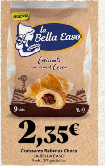 Gadis Croissants Rellenos Choco La Bella Easo oferta