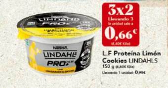 Gadis L.f Proteína Limón Cookies Lindahls oferta