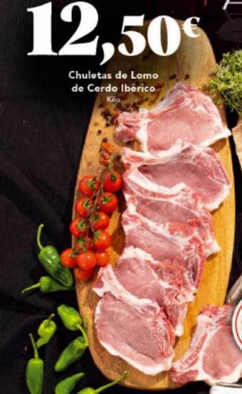Gadis Chuletas De Lomo De Cerdo Ibérico oferta