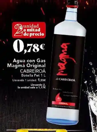 Gadis Agua Con Gas Magma Original Cabreiroá oferta