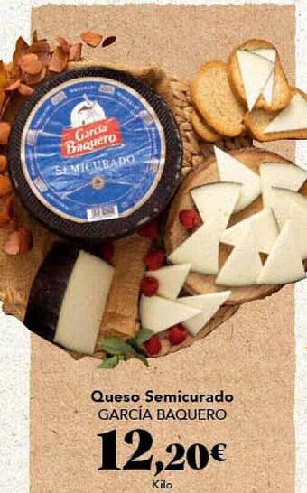 Gadis Queso Semicurado García Baquero oferta