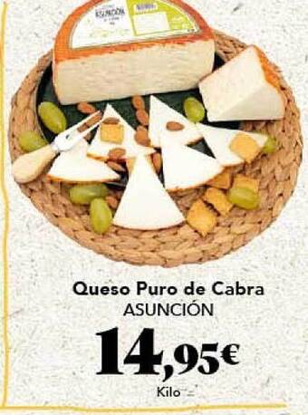 Gadis Queso Puro De Cabra Asunción oferta