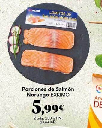 Gadis Porciones De Salmón Noruego Exkimo oferta