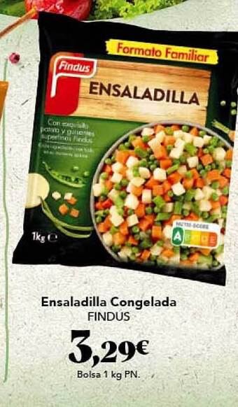 Gadis Ensaladilla Congelada Findus oferta