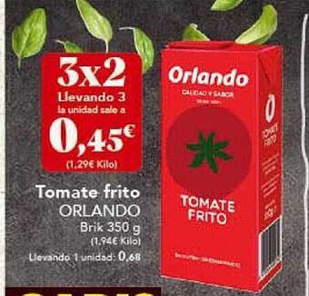 Gadis Tomate Frito Orlando oferta