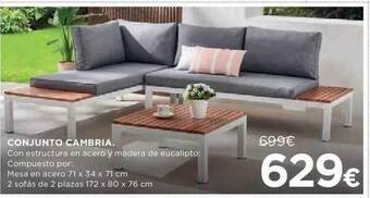 Hipercor Conjunto Cambria oferta