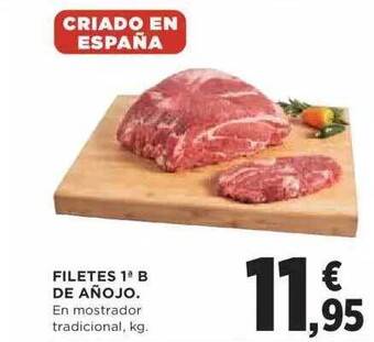 Hipercor Filetes 1a B De Añojo oferta