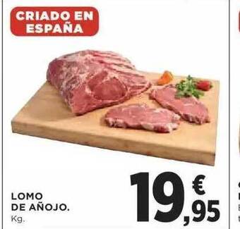 Hipercor Lomo De Añojo Kg oferta