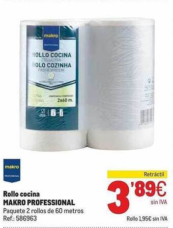 Makro Rollo Cocina Makro Professional oferta