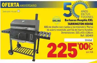 Makro Barbacoa Menphis XXL Tarrington House oferta