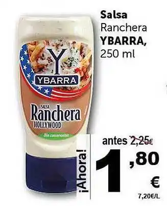 Masymas Salsa Rancherra Ybarra oferta