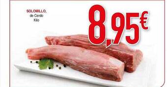 Masymas Solomillo De Cerdo Kilo oferta