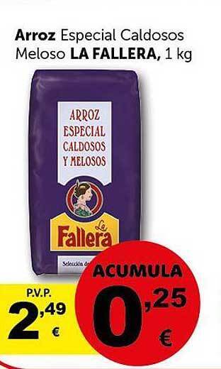 Masymas Arroz Especial Caldosos Meloso La Fallera oferta
