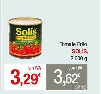Masymas Tomate Frito Solís oferta