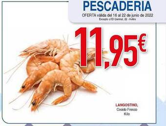 Masymas Langostino Cocido Fresco Kilo oferta