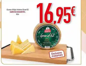 Masymas Queso Añejo Intenso Gran 62 Garcia Baquero oferta
