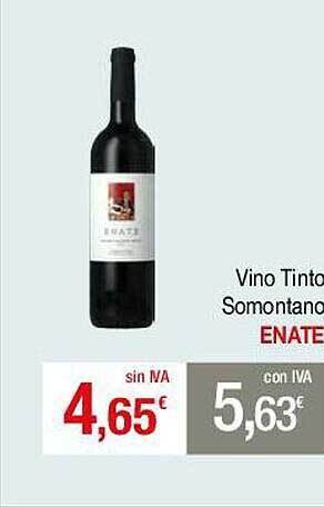 Masymas Vino Tinto Somontano Enate oferta