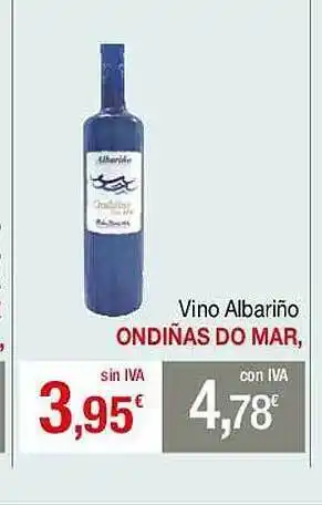 Vino Albariño Ondiñas Do Mar