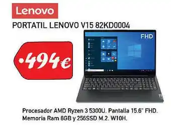 Microsshop Portatil Lenovo V15 85kd0004 oferta