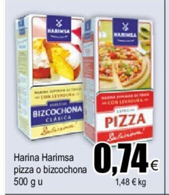 FROIZ Harina Harimsa pizza o bizcochona 500g u oferta