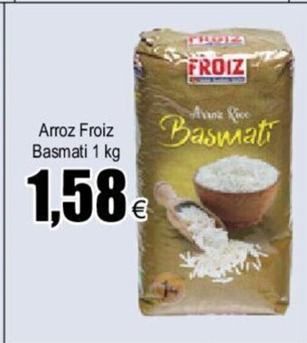 FROIZ Arroz Froiz Basmati 1 kg oferta
