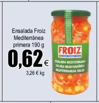 FROIZ Froiz Ensalada Mediterránea primera 190 g oferta
