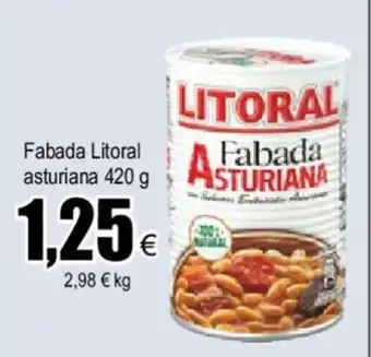 FROIZ Litoral Fabada asturiana 420g oferta