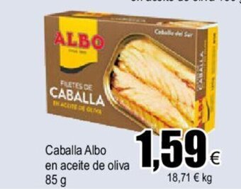 FROIZ Caballa Albo en aceite de oliva 85 g oferta