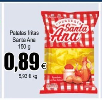 FROIZ Santa Ana Patatas fritas 150 g oferta