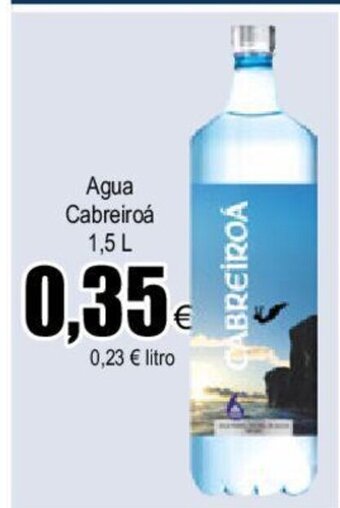 FROIZ Agua Cabreiroá 1,5 L oferta