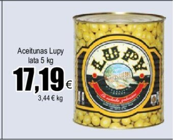 FROIZ Lupy Aceitunas lata 5 kg oferta