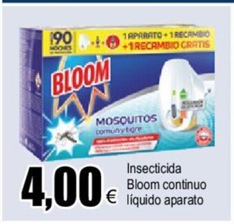 FROIZ Bloom Insecticida continuo líquido aparato oferta