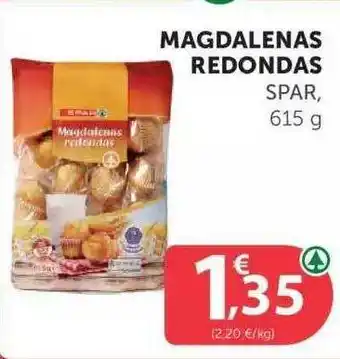 SPAR Spar Magdalenas Redondas 615g oferta