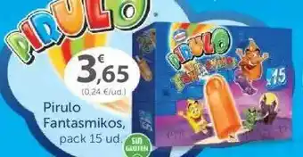 SPAR Pirulo Fantasmikos, pack 15ud. oferta