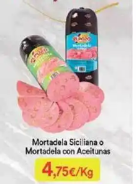 SPAR Mortadela Siciliana o Mortadela con Aceitunas oferta