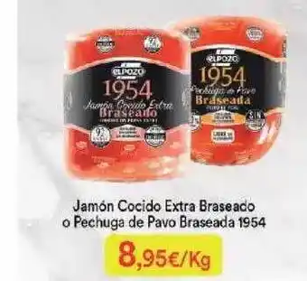 SPAR Jamón Cocido Extra Braseado o Pechuga de Pavo Braseada 1954 oferta