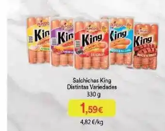 SPAR Salchichas King Distintas Variedades 330g oferta
