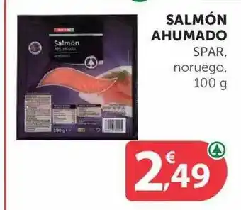 SPAR Salmón Ahumado Spar, noruego, 100g oferta