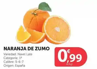 SPAR Naranja De Zumo oferta