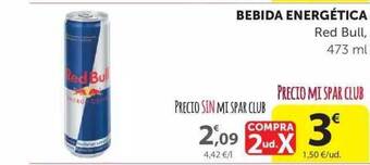 SPAR Bebida Energética Red Bull oferta