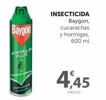SPAR Insecticida Baygon, Cucarachas Y Hormigas, 600ml oferta