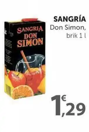 SPAR Sangría Don Simon, Brik 1L oferta