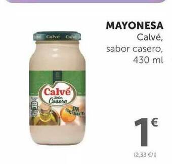 SPAR Mayonesa Calvé, Sabor Casero, 430 Ml oferta