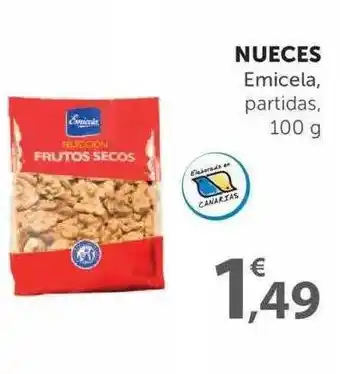 SPAR Nueces Emicela, Partidas 100g oferta