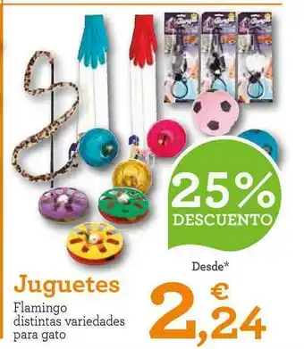TiendAnimal Juguetes Flamingo 25% Descuento oferta