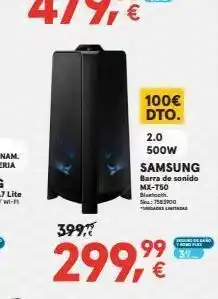 Worten Barra de sonido samsung oferta
