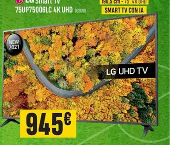 PCBox Lg Smart Tv 75up75006lc 4k Uhd oferta